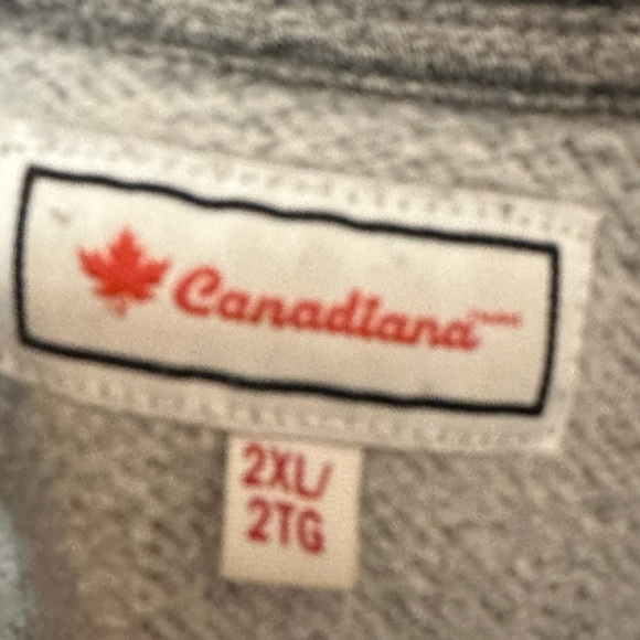 grey 2XL Canadian coat - Picture 4 of 4